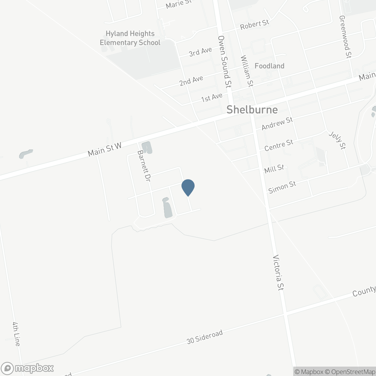 506 BROOKS STREET, Shelburne, Ontario L9V 3X4